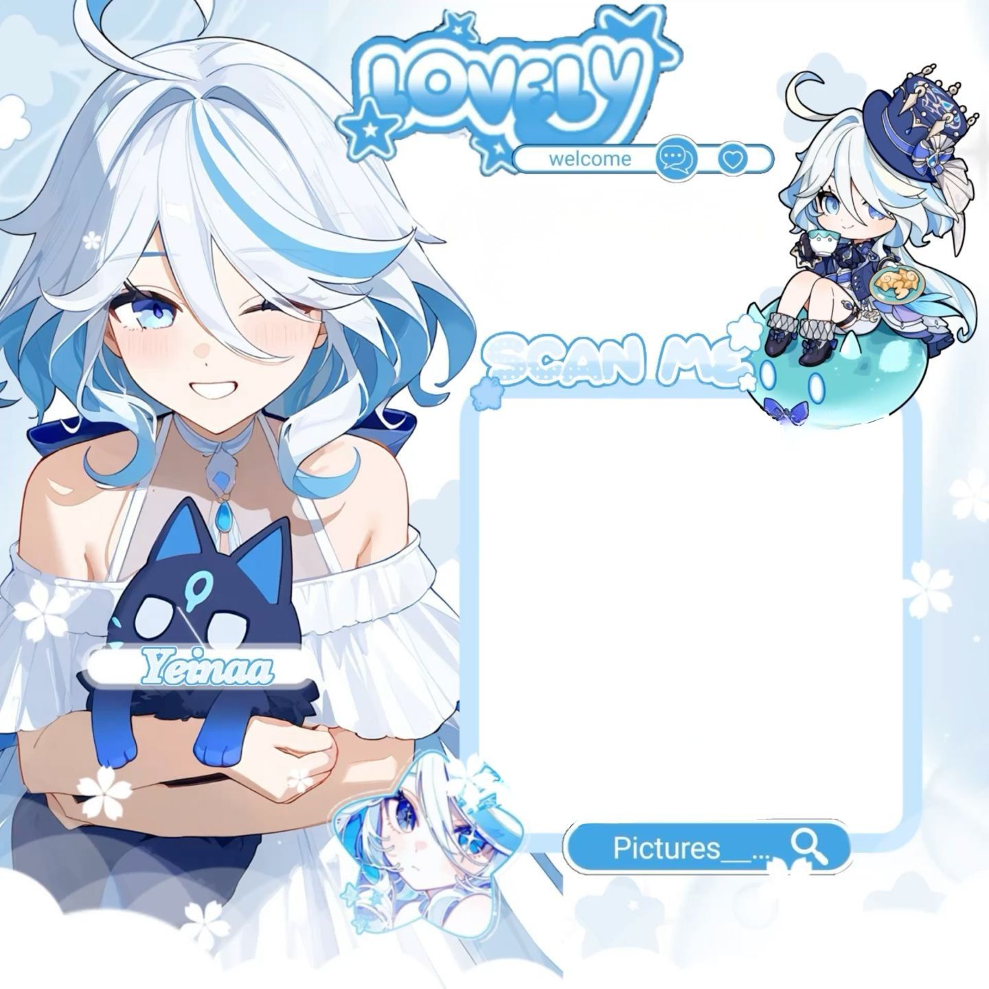 blue